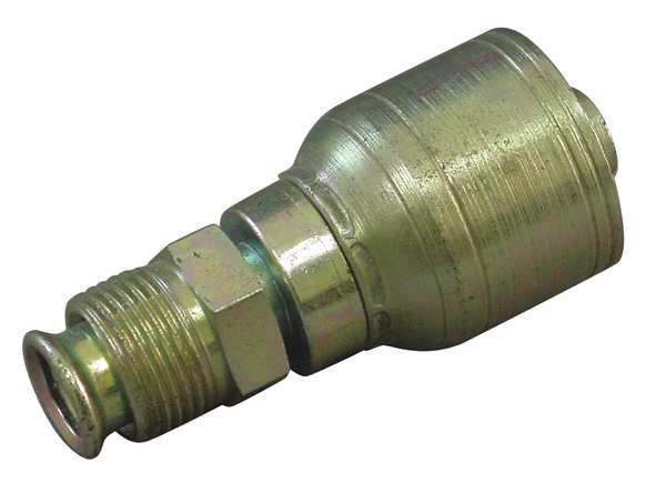 Hose Fitting, Crimp, 3/8 Hose