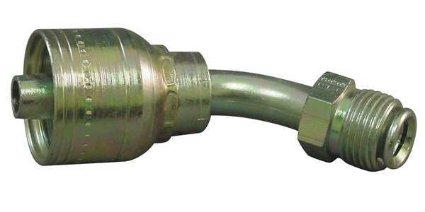 Hose, Crimp Fitting, 1/4 in, -3, 2.75L