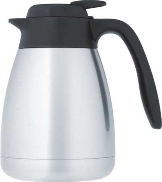 Vacuum Insulated Carafe, Lever Lid, 34 oz