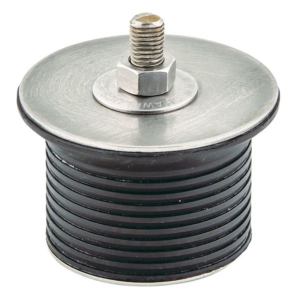 Mech Exp Plug, Hex-Nut, 2In