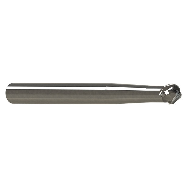Carbide End Mill, 3 mm, Cut 2.0 mm, 2 FLT