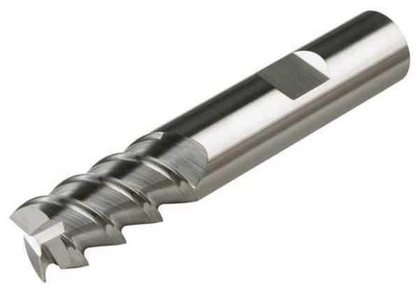 Carbide End Mill, 1/2 In, Cut 1 In, 4 FLT
