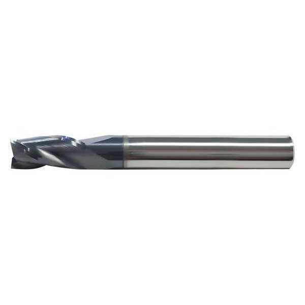 Carbide End Mill, 3/16, Cut 3/8, 3 FLT