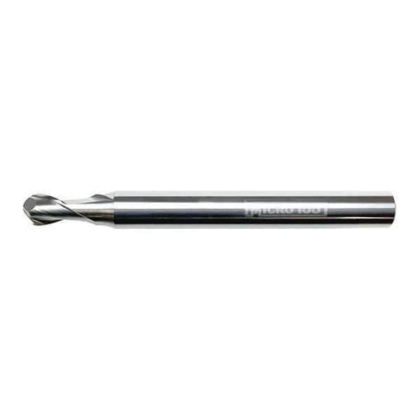 Carbide End Mill, 1.5 mm, Cut 1.5 mm, 2 FLT