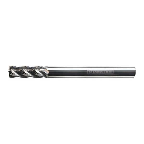 Carbide End Mill, 1 In, Cut 1-1/2 In, 4 FLT