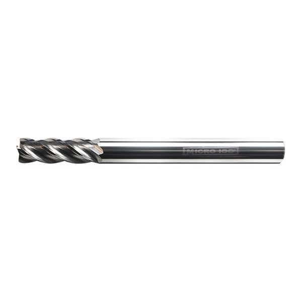 Carbide End Mill, 10 mm, Cut 22 mm, 4 FLT