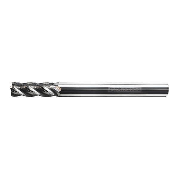 Carbide End Mill, 7/16 In, Cut 1 In, 4 FLT