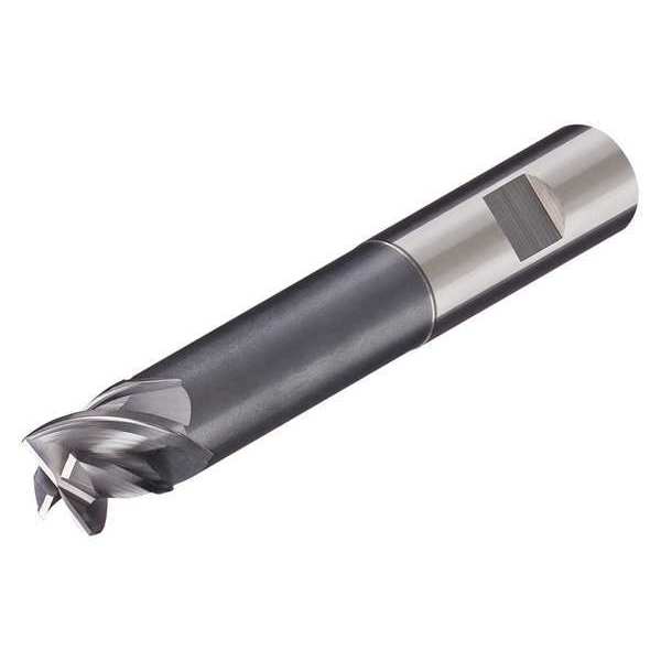 Carbide End Mill, 1/2 In, Cut 1 In, 4 FLT