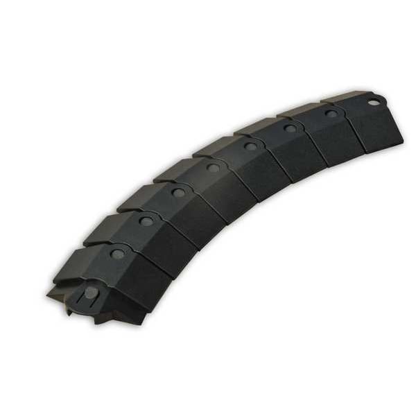 Cable Protector, Drop Over, 1 Channel, 1ft.
