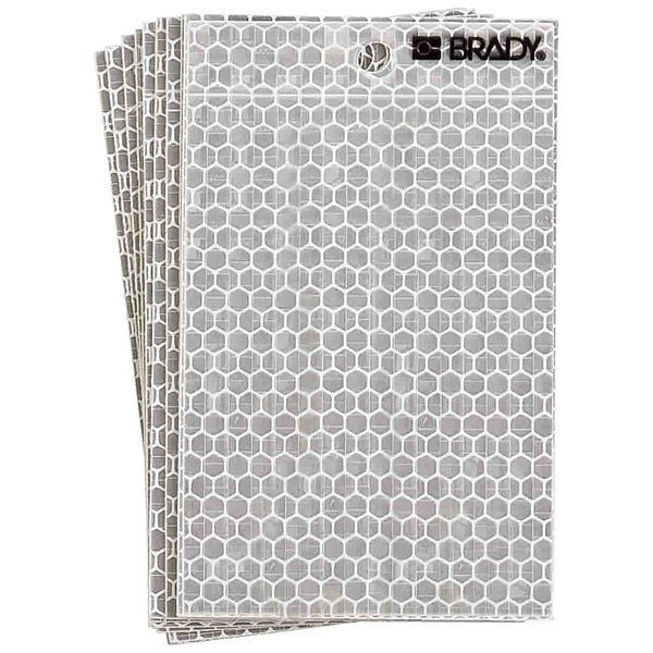 Blank Labels, Blank, 3-1/2 In. H, PK10