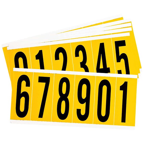 Numbers And Letters Kit, 0 Thru 9, PK25