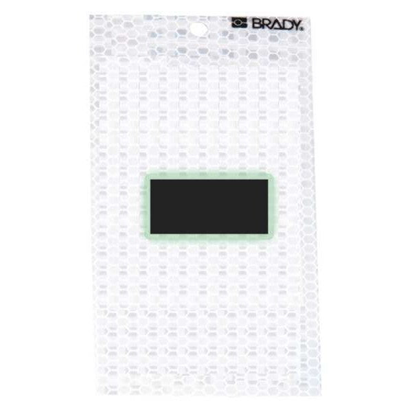 Reflective Symbol, Dash, 2-3/8 In. H, PK10
