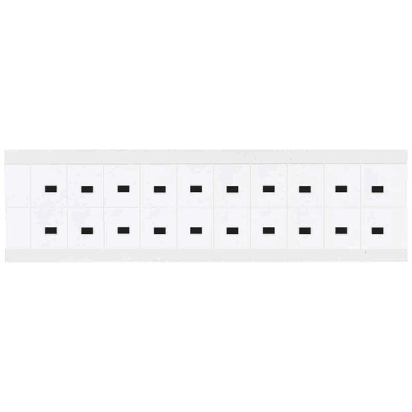 Numbers And Letters, Dash, 3/4 In. H