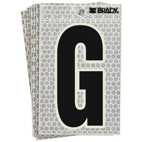 Ultra Reflective Letter, G, PK10