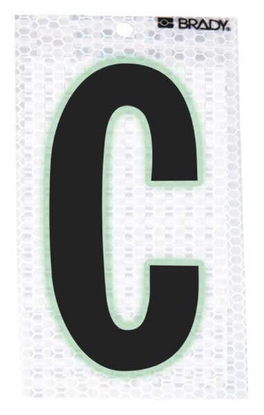 Ultra Reflective Letter, C, PK10