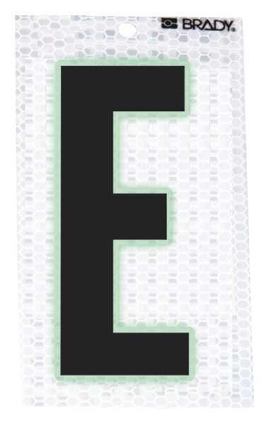 Ultra Reflective Letter, E, PK10
