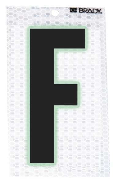 Ultra Reflective Letter, F, PK10