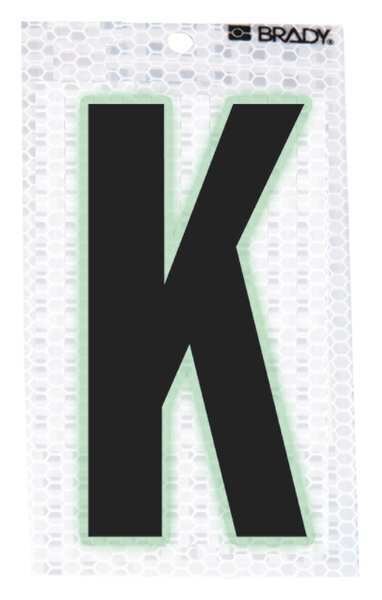 Ultra Reflective Letter, K, PK10
