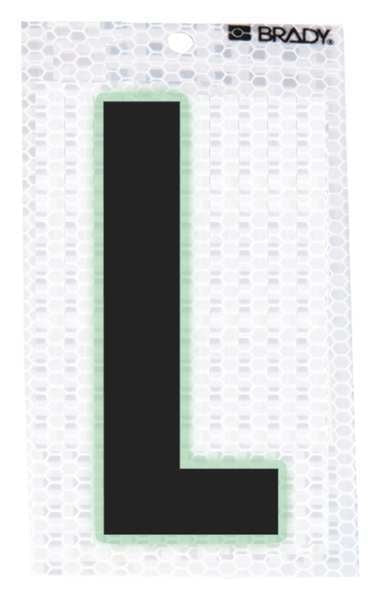 Ultra Reflective Letter, L, PK10