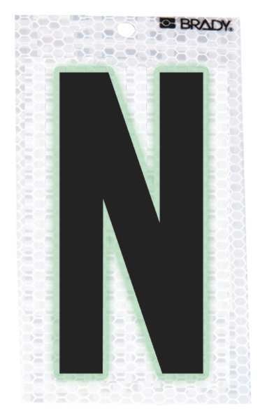Ultra Reflective Letter, N, PK10