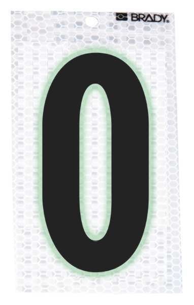 Ultra Reflective Letter, O, PK10