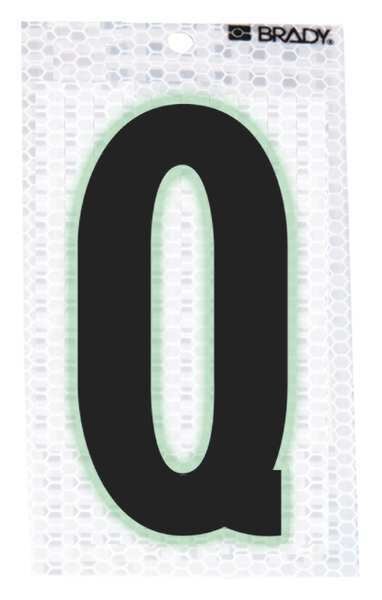 Ultra Reflective Letter, Q, PK10