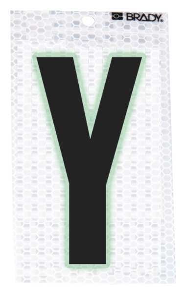 Ultra Reflective Letter, Y, PK10