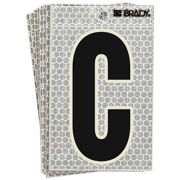 Ultra Reflective Letter, C, PK10