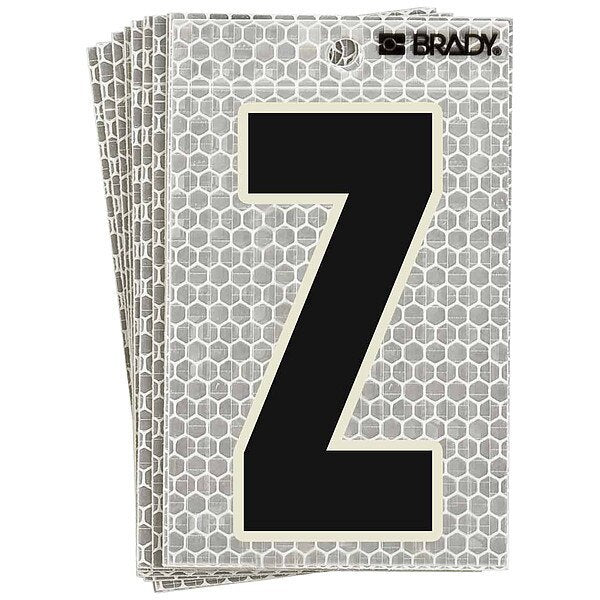 Ultra Reflective Letter, Z, PK10