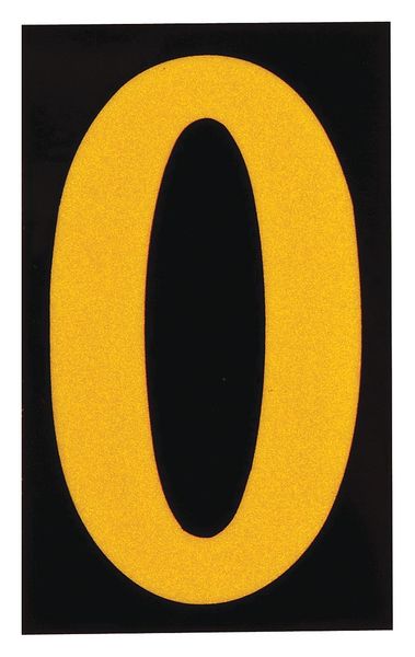 Reflective Numbers And Letters, O, PK25