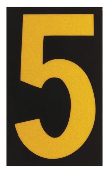 Reflective Numbers And Letters, 5, PK25