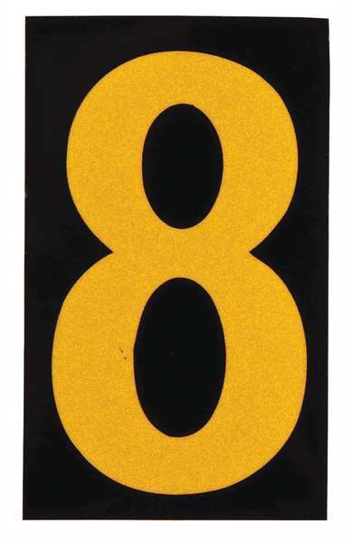 Reflective Numbers And Letters, 8, PK25