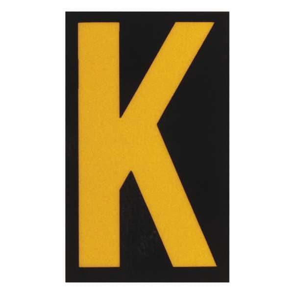 Reflective Numbers And Letters, K, PK25