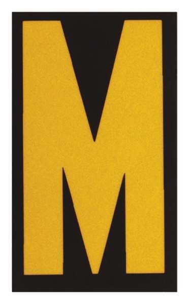 Reflective Numbers And Letters, M, PK25