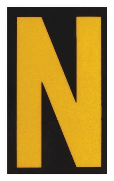 Reflective Numbers And Letters, N, PK25