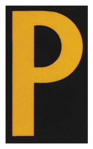 Reflective Numbers And Letters, P, PK25