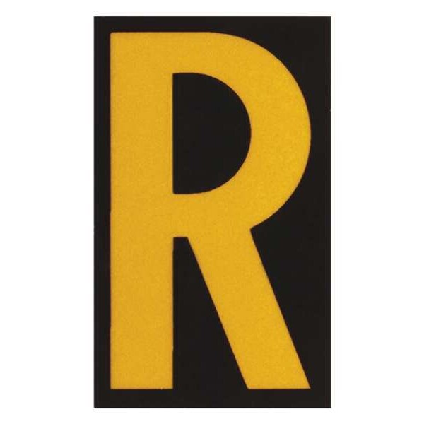 Reflective Numbers And Letters, R, PK25