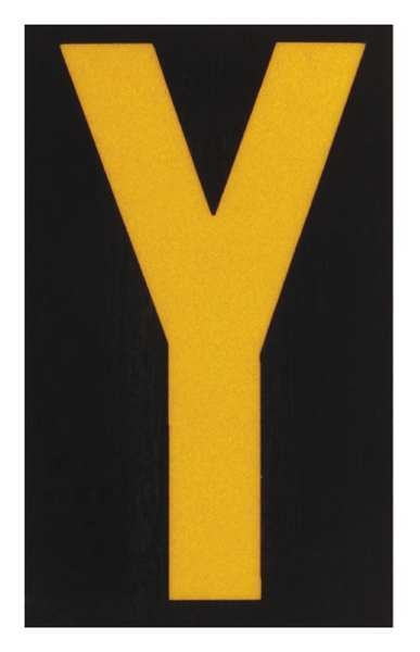 Reflective Numbers And Letters, Y, PK25