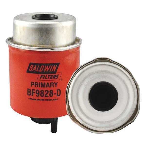 Fuel Filter, 5-9/32 x 3-7/32 x 5-9/32 In