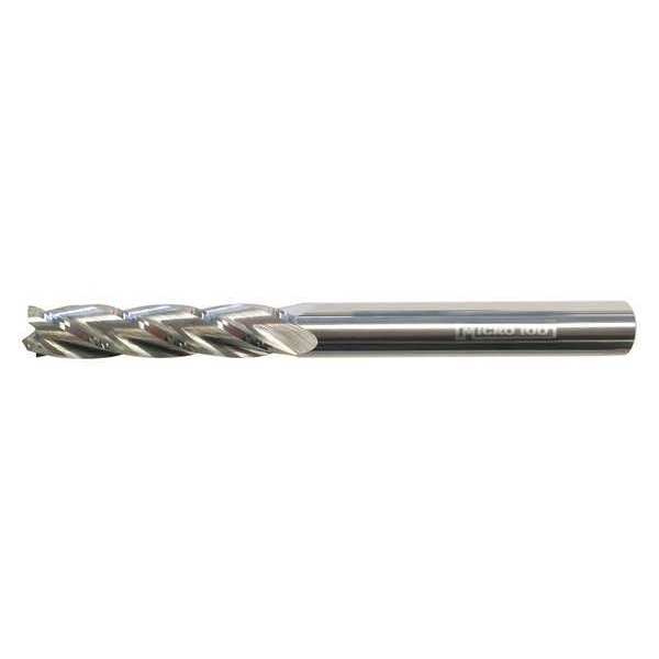 Carb End Mill, 6.00mm, 4FL, CC, Uncoated