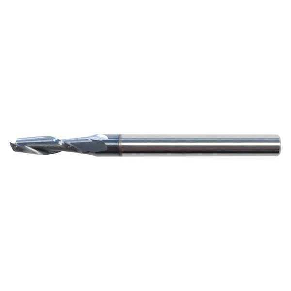 Carb End Mill, 1/16 In, 2FL, CC, Uncoated
