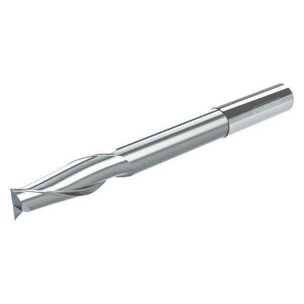 Carb End Mill, 10.00mm, 2FL, CC, Uncoated