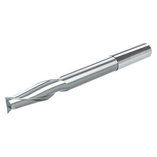 Carb End Mill, 4.00mm, 2FL, CC, AlTiN Coat