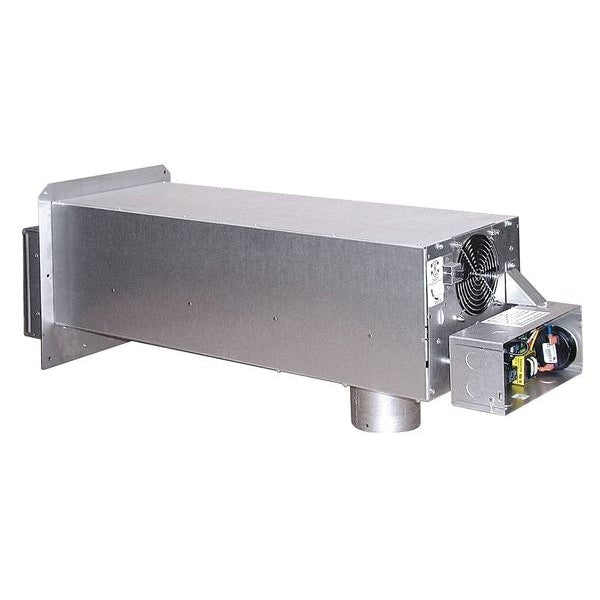 Power Venter, 115, Galvanized and Stainless Steel, 13 1/4 in H.