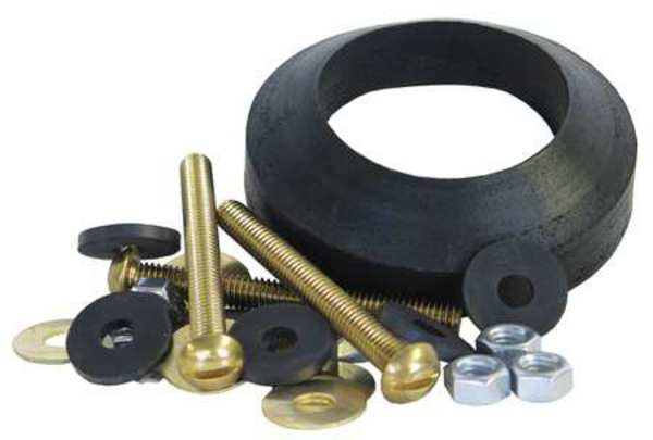 Tank to Bowl Kit, Brass/Rubber