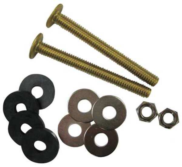Tank to Bowl Set, Steel, Universal Fit