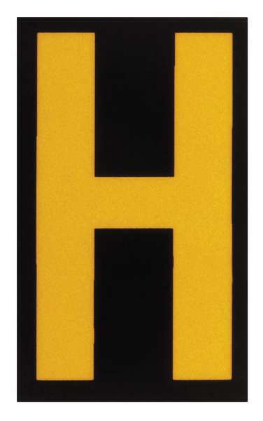 Reflective Numbers And Letters, H, PK25
