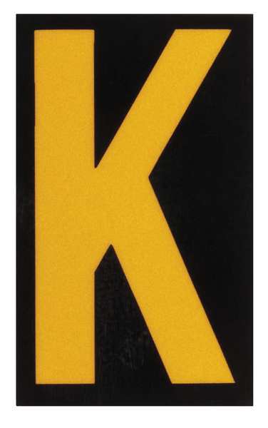 Reflective Numbers And Letters, K, PK25
