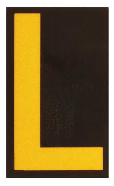 Reflective Numbers And Letters, L, PK25