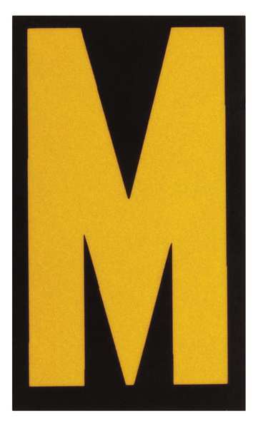 Reflective Numbers And Letters, M, PK25